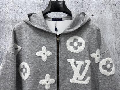 ルイ・ヴィトン「Louis Vuitton」フルジップパーカー ウールンジャケット