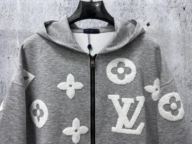 ルイ・ヴィトン「Louis Vuitton」フルジップパーカー ウールンジャケット