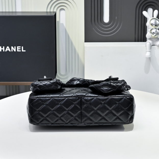 シャネル「Chanel」Vintage プレミアム ベビーカーフ ショッピングトート