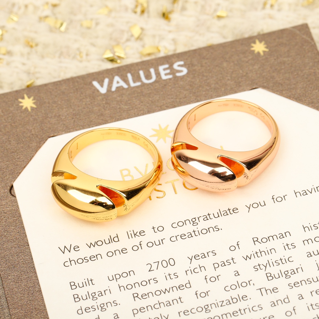 ブルガリ「Bvlgari」エレガントなリングコレクション