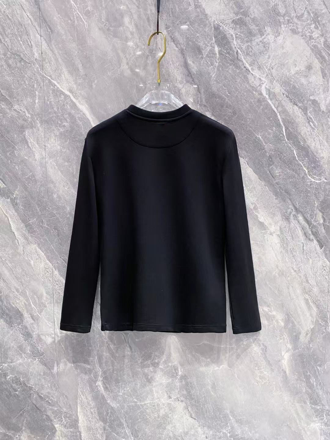 エルメス「Hermès」刺繍Tシャツ