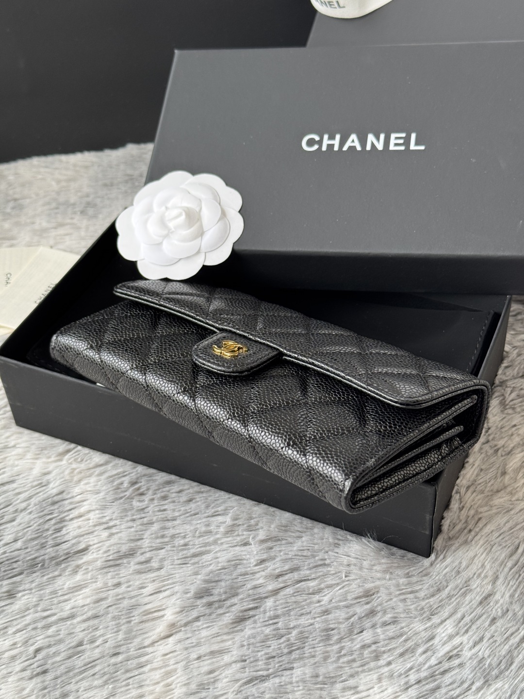 シャネル「Chanel」クラシックフラップ ロングウォレット