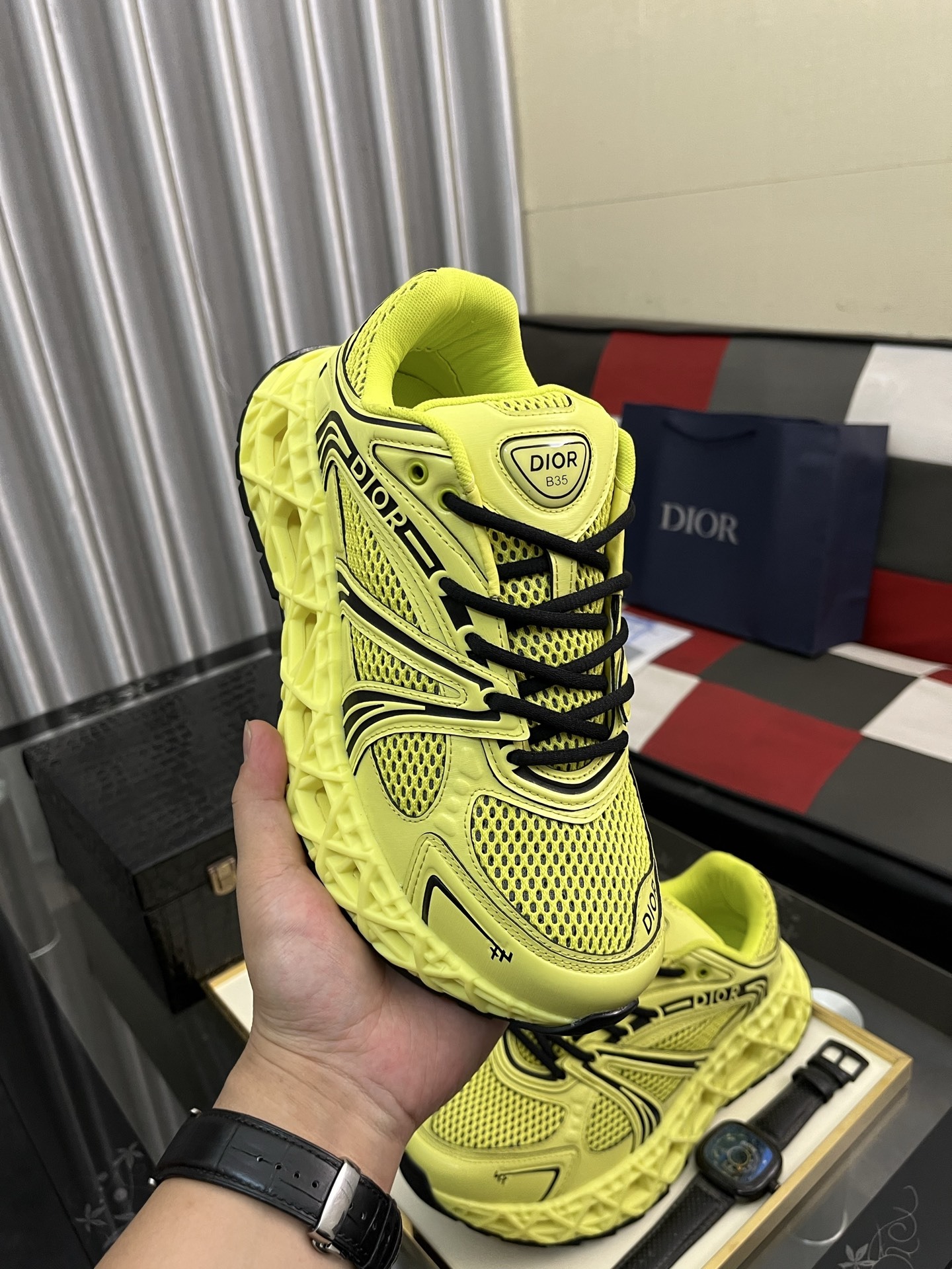 ディオール「Dior」Walk'n'Dior スニーカー 厚底スニーカー