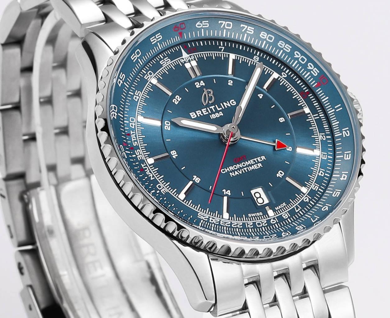 ブライトリング［Breitling］ブライトリング ナビタイマー  本格的なパイロットウォッチ41MM