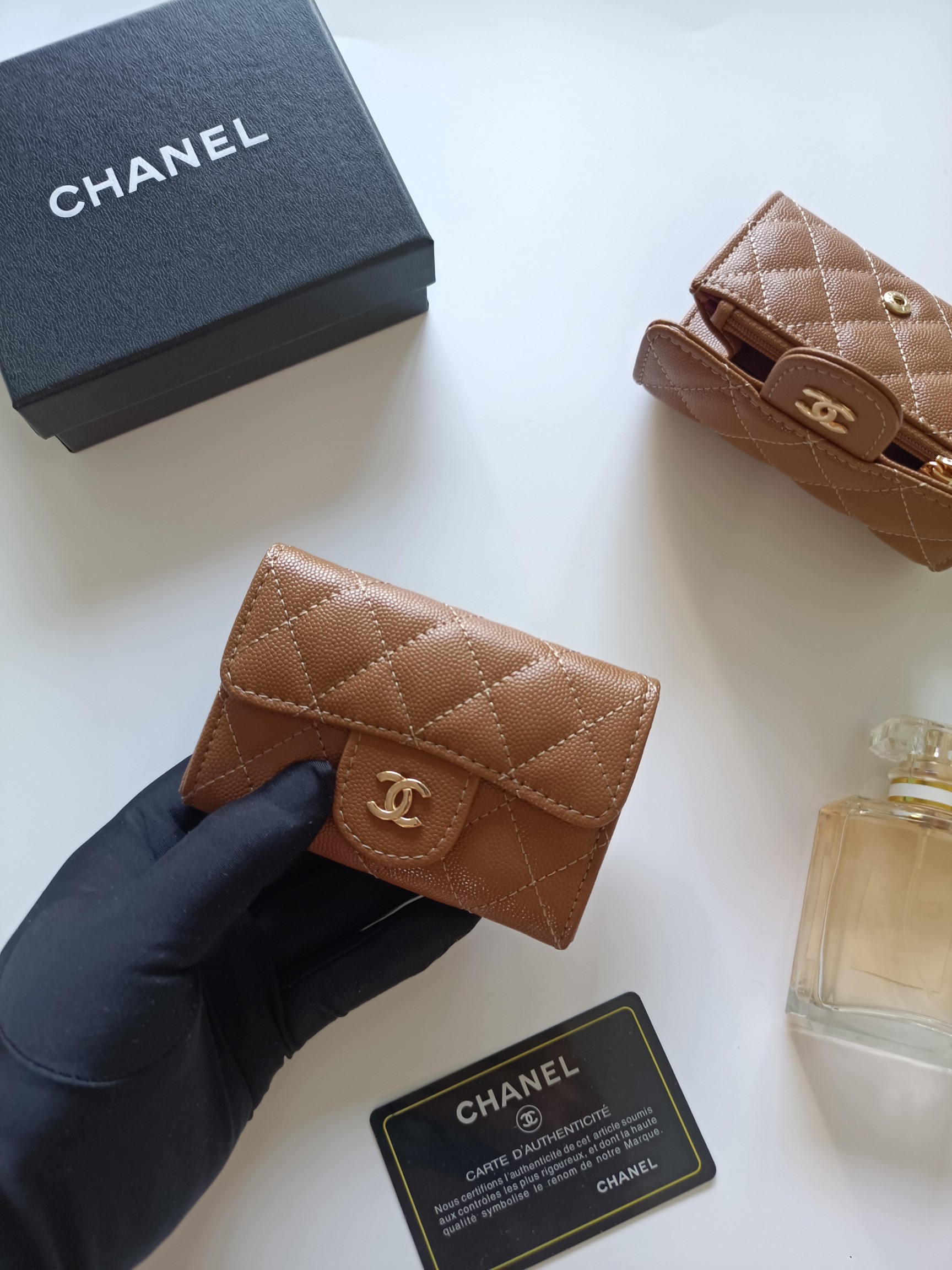 シャネル「Chanel」シャネル クラシック ジップ カードホルダー / コインケース