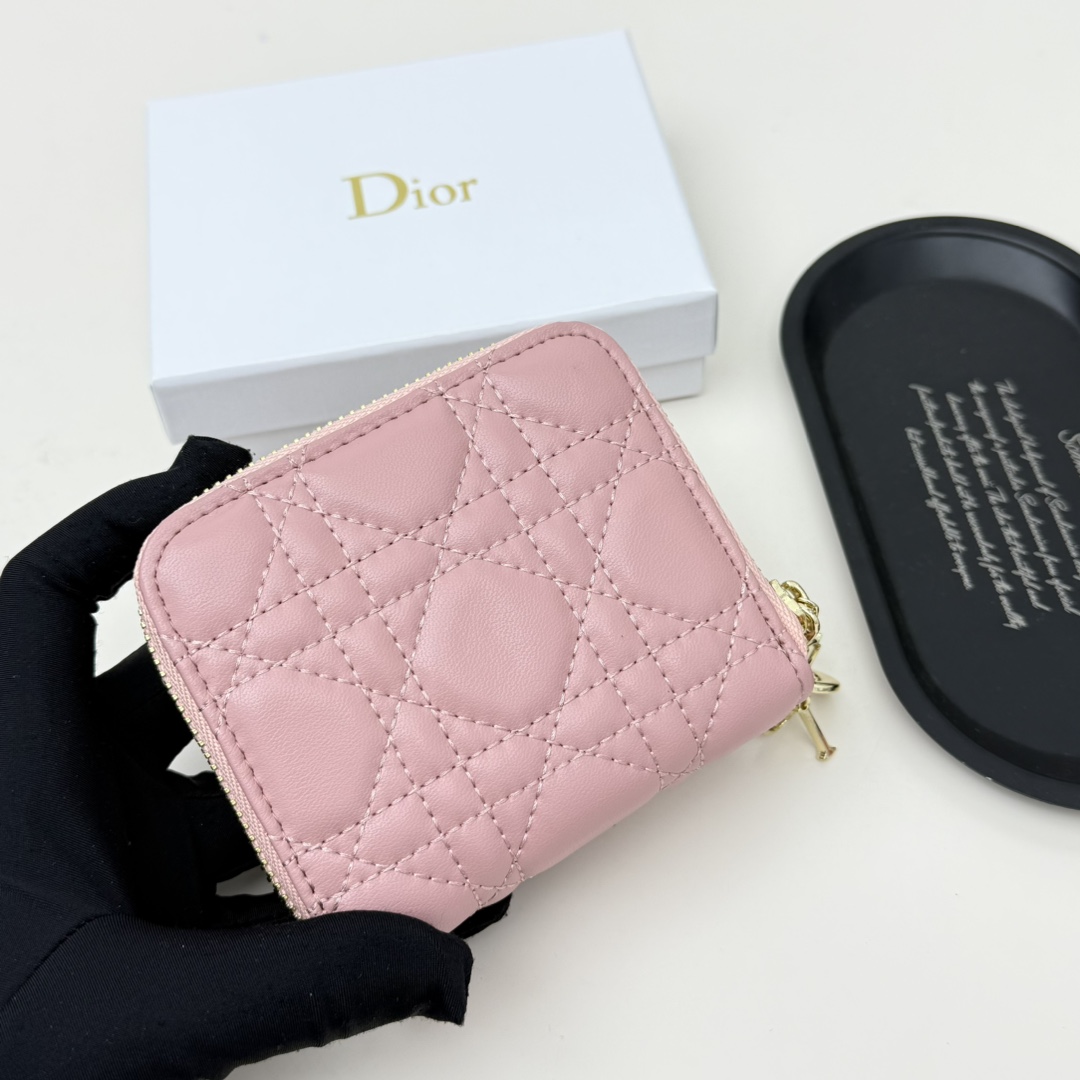 ディオール「Dior」ディオール カンナージュ ラムスキン カードケース 795 / カードホルダー