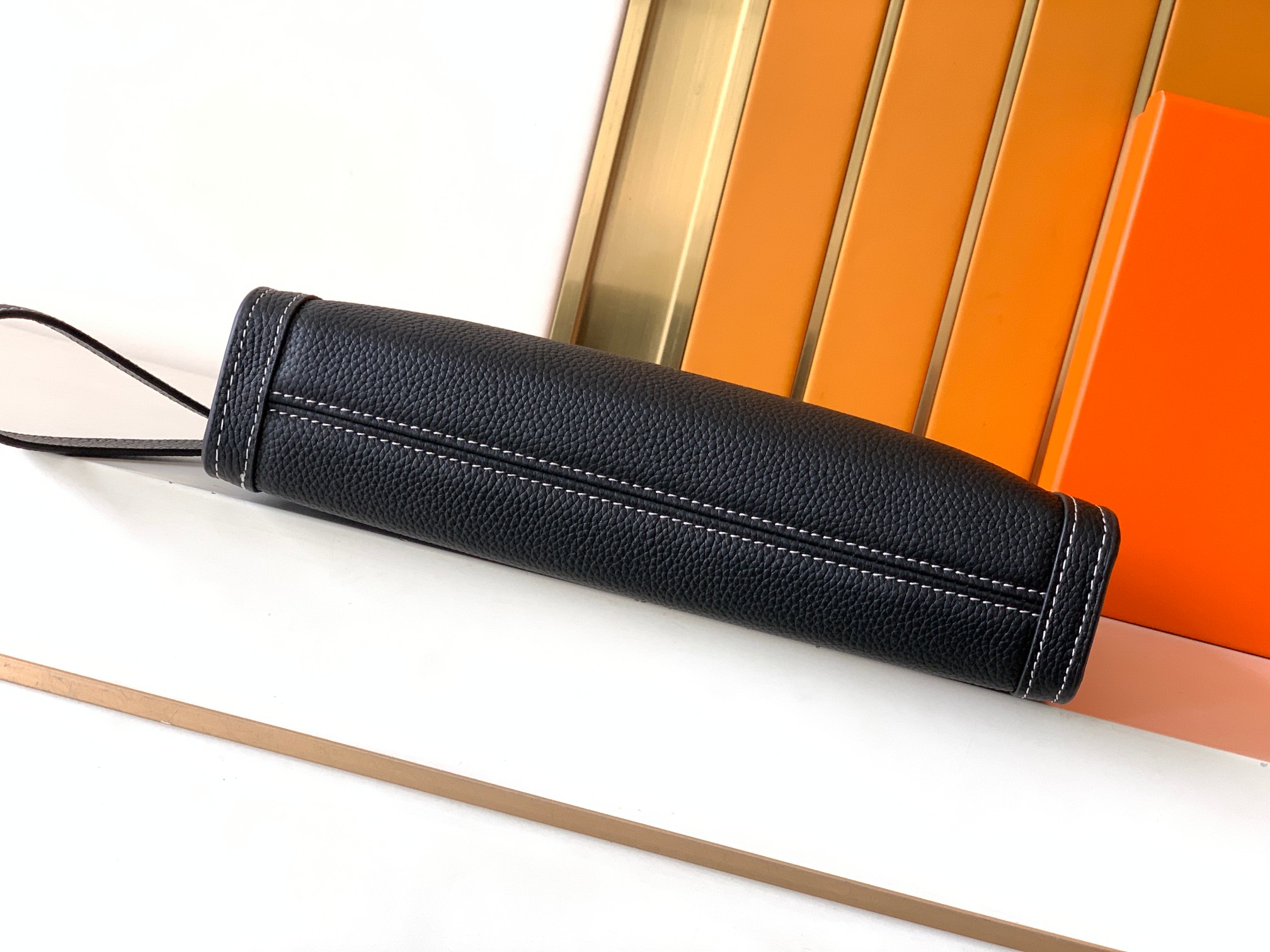 エルメス「Hermès」エルメス レザーハンドバッグ / クラッチバッグ 