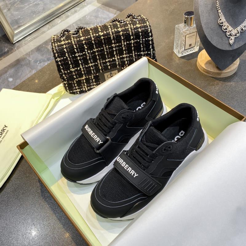 バーバリー「Burberry」バーバリー チェック プラットフォーム スニーカー / レザースニーカー