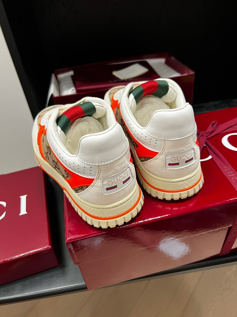 グッチ「Gucci」グッチ バスケットスタイル スニーカー / レザースニーカー