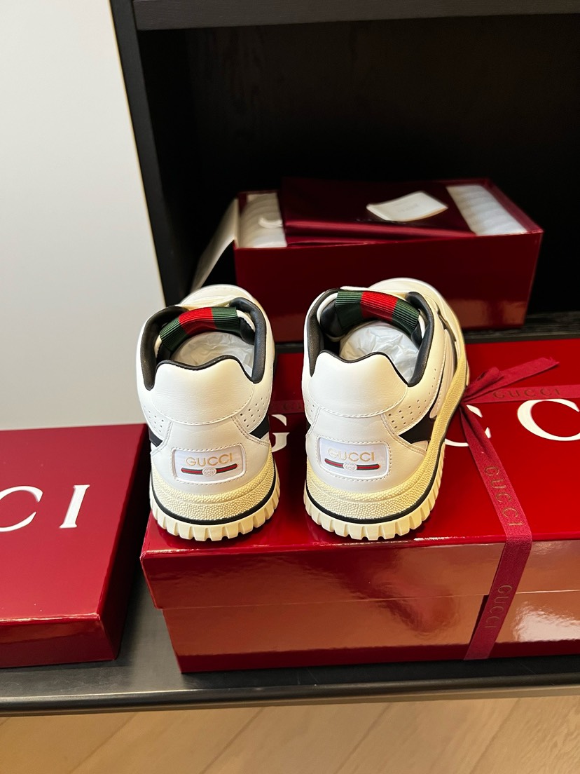 グッチ「Gucci」グッチ バスケットスタイル スニーカー / レザースニーカー