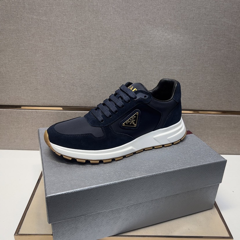 プラダ「Prada」プラダ プレミアムスニーカー (2026年春夏モデル) / レザースニーカー