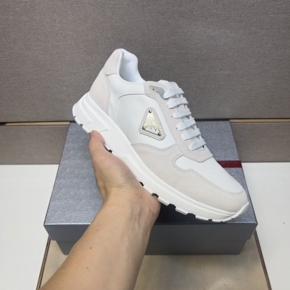 プラダ「Prada」プラダ プレミアムスニーカー (2026年春夏モデル) / レザースニーカー