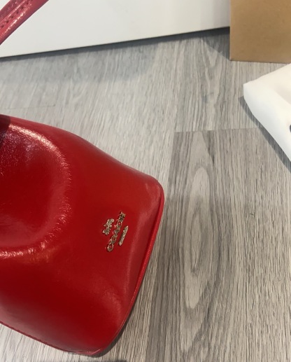 コーチ「Coach」ドローストリング ミニ バケットバッグ