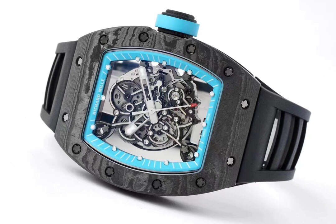 リシャール ミル「Richard Mille」RM055 NTPTカーボンファイバーケース＆ラバーストラップ メンズ腕時計