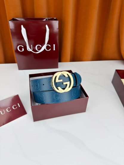 グッチ「Gucci」プレミアム トゴレザーベルト / ハイエンドウエストベルト38mm