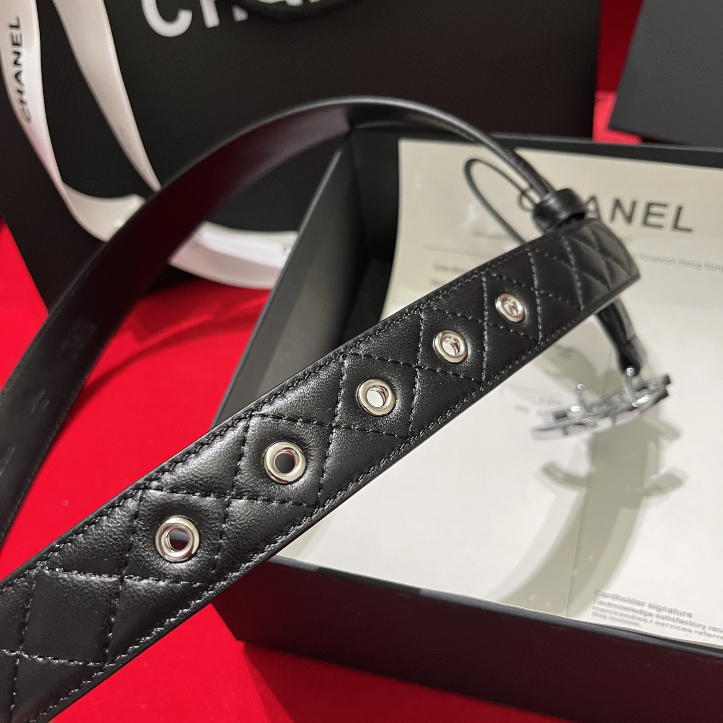 シャネル「Chanel」プレミアム トゴレザーベルト / ハイエンドウエストベルト