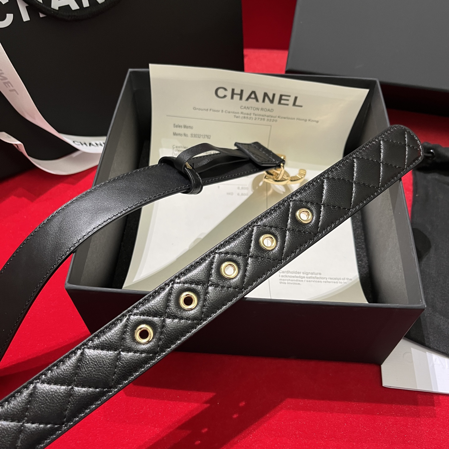 シャネル「Chanel」プレミアム トゴレザーベルト / ハイエンドウエストベルト