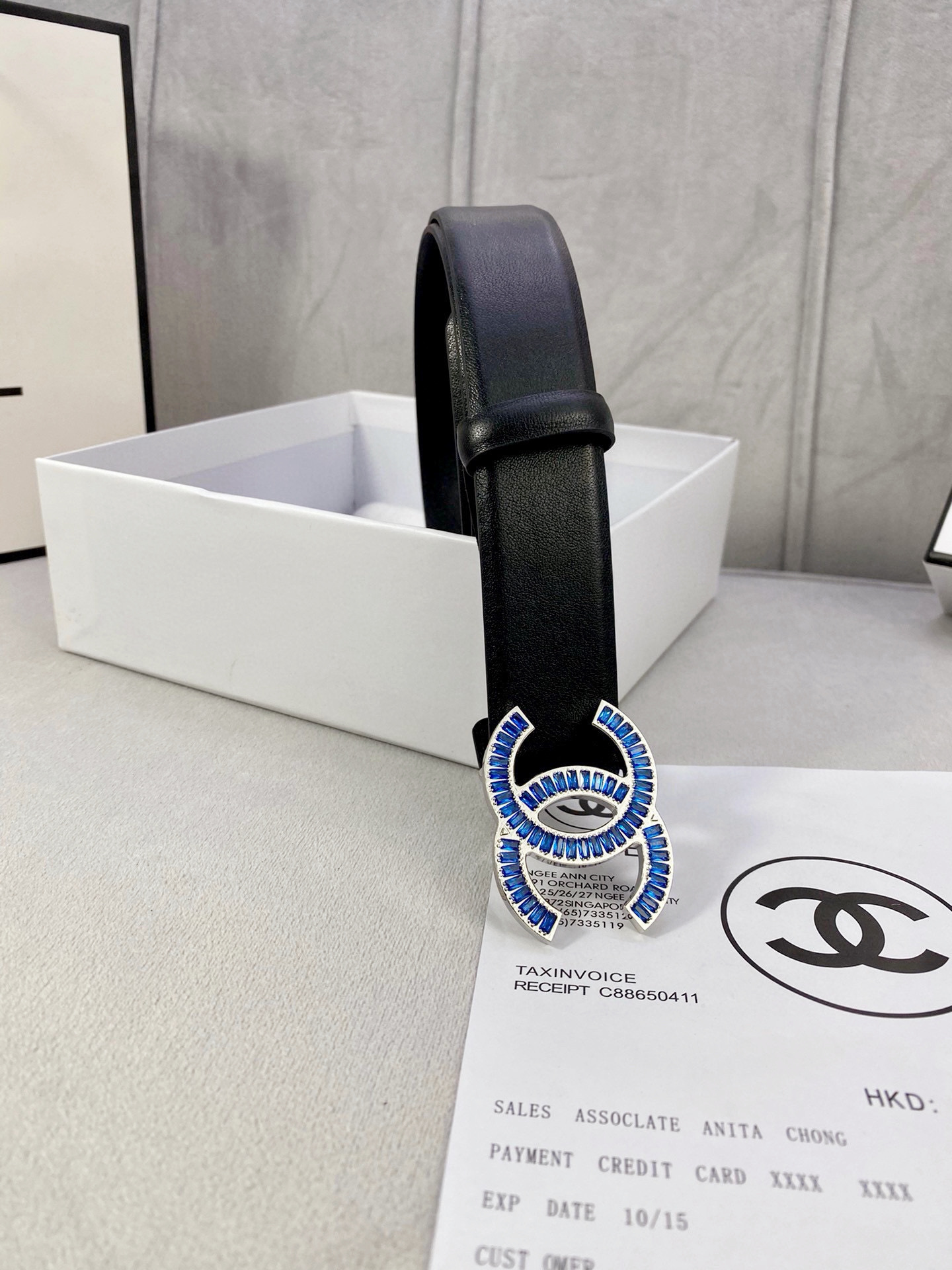 シャネル「Chanel」プレミアム トゴレザーベルト / ハイエンドウエストベルト