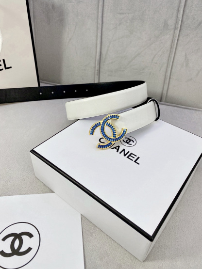 シャネル「Chanel」プレミアム トゴレザーベルト / ハイエンドウエストベルト
