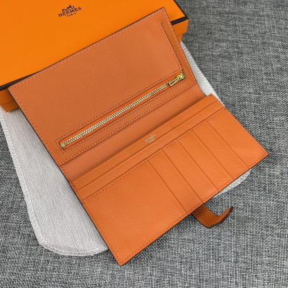 エルメス「Hermès」ベアーン モノクローム ウォレット 6色