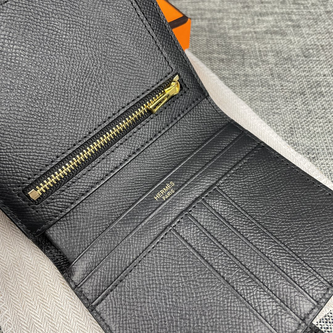 エルメス「Hermès」ベアーン モノクローム ウォレット 6色