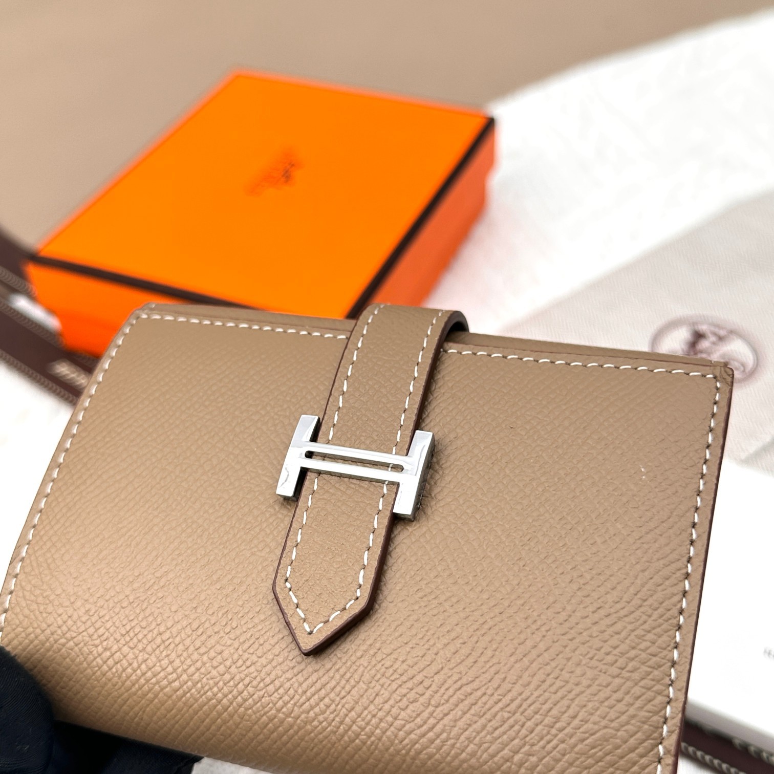 エルメス「Hermès」ベアーン コンパクト ウォレット