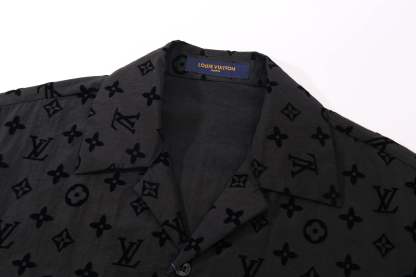 ルイ・ヴィトン「Louis Vuitton」ルイ・ヴィトン モノグラム・フロッキー シャツ / ロングスリーブシャツ