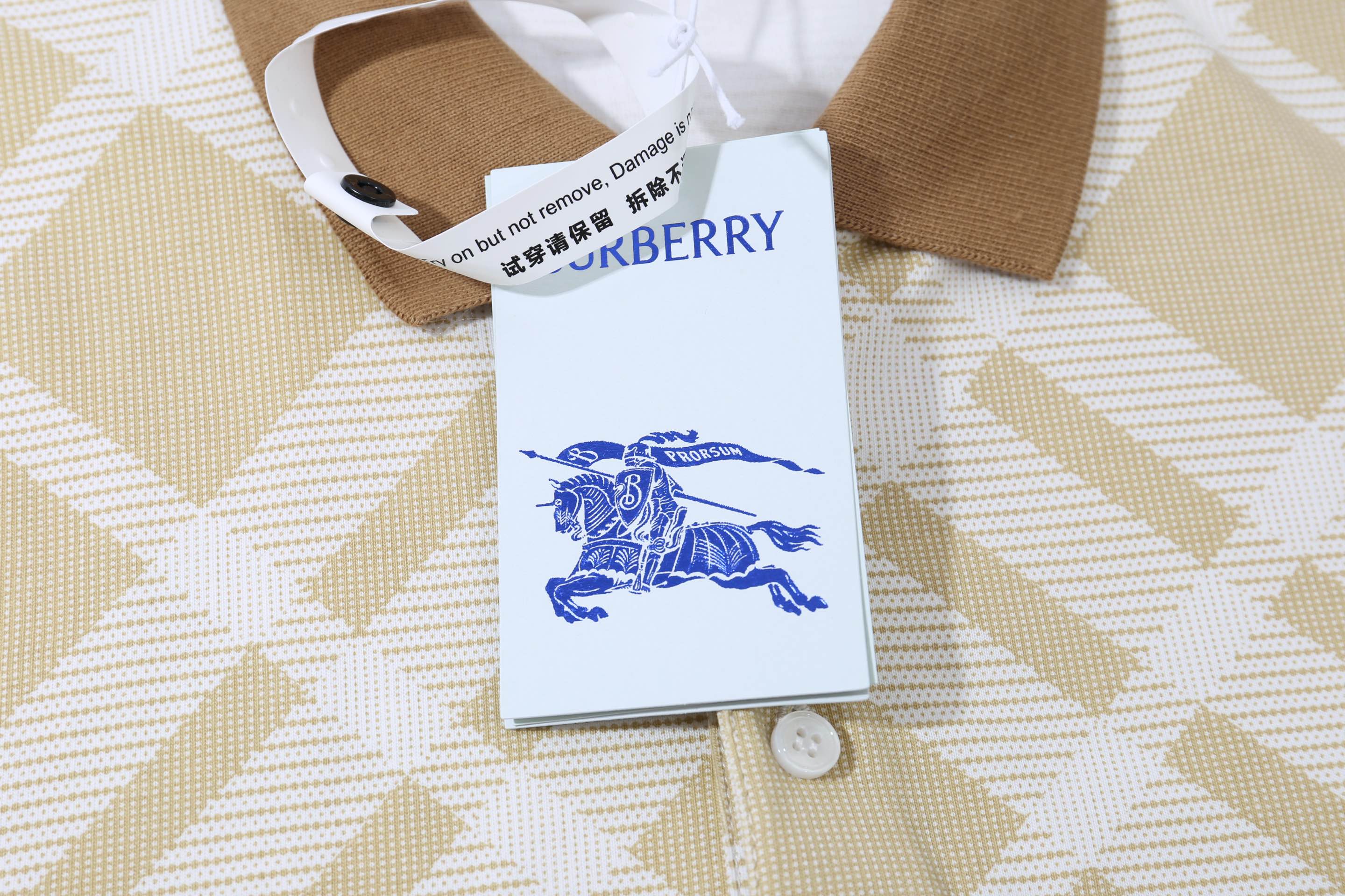 バーバリー「Burberry」バーバリー チェック ショートスリーブシャツ / ポロシャツ