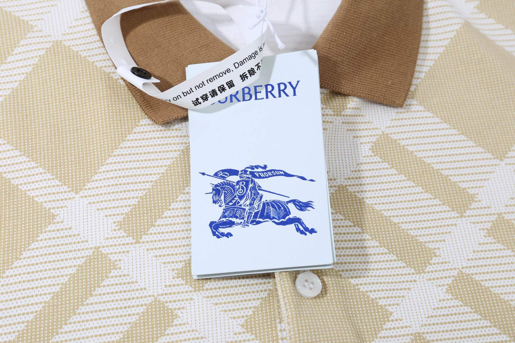 バーバリー「Burberry」バーバリー チェック ショートスリーブシャツ / ポロシャツ