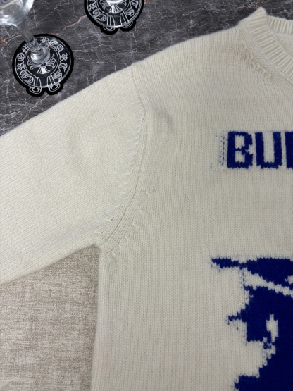 バーバリー「Burberry」バーバリー ジャカードニット プルオーバー / クルーネックセーター