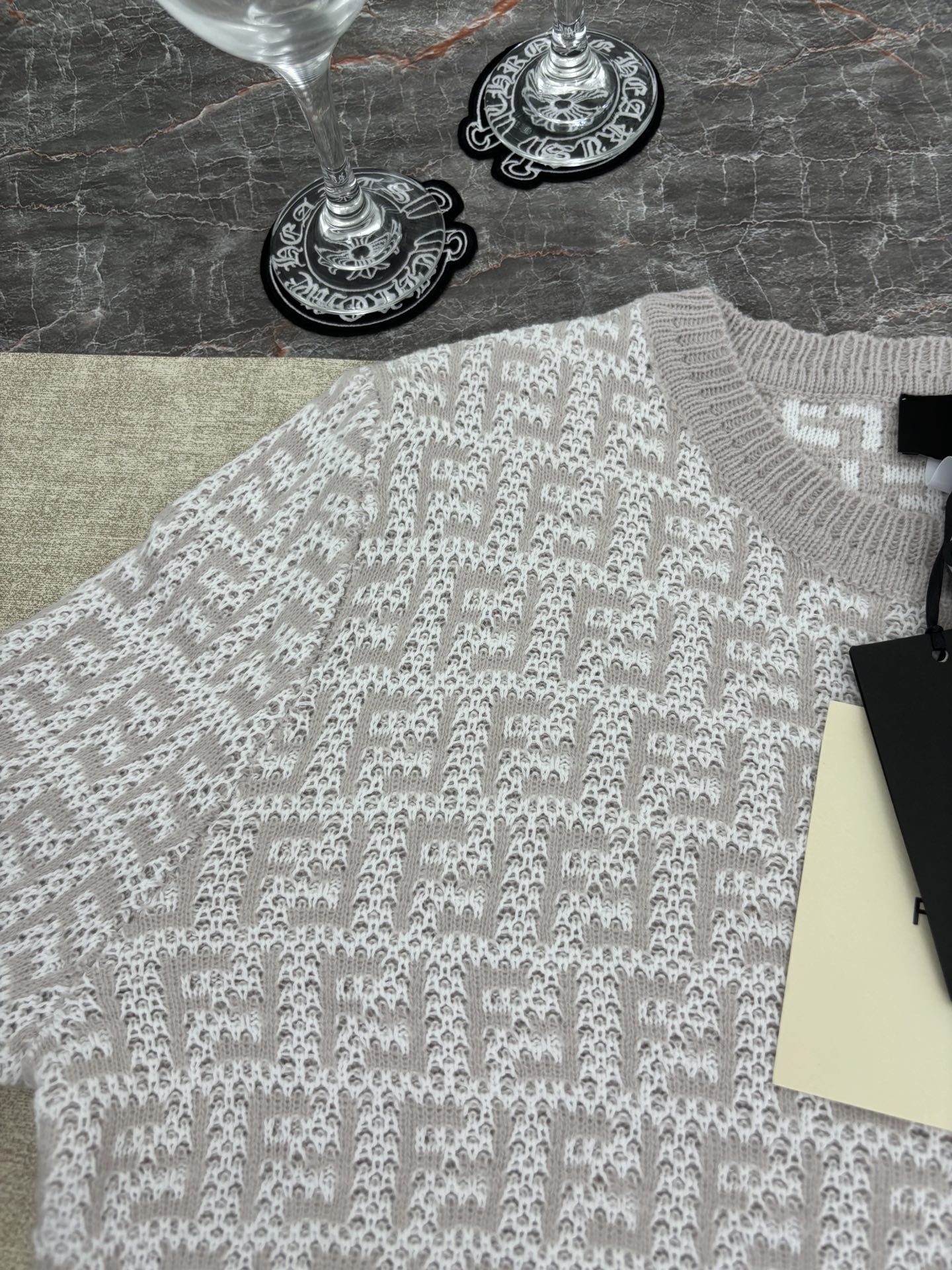 フェンディ「Fendi」フェンディ クルーネック ウールセーター / プルオーバー