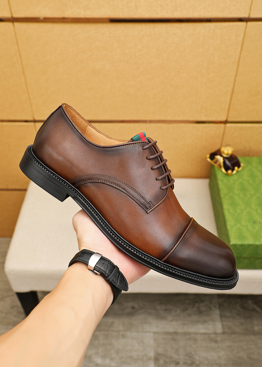 グッチ「Gucci」グッチ ビジネスレザーシューズ / ドレスシューズ