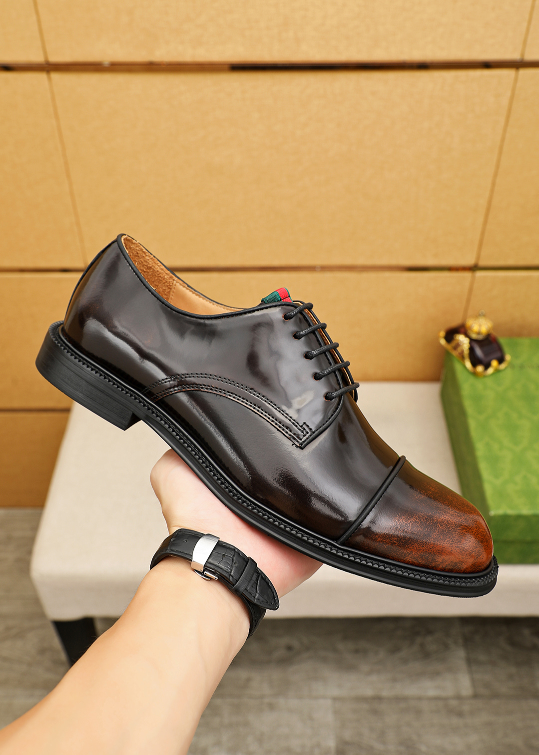 グッチ「Gucci」グッチ ビジネスレザーシューズ / ドレスシューズ