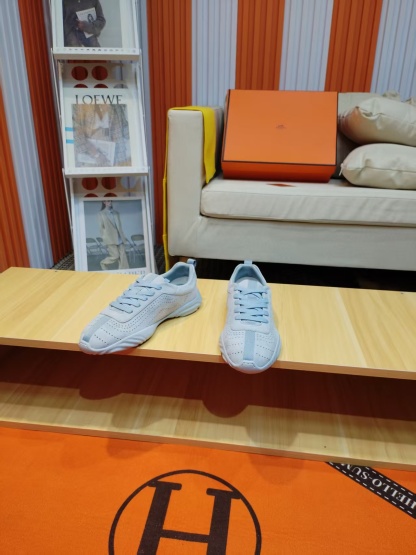 エルメス「Hermès」マスター レザースニーカー / カジュアルスニーカー