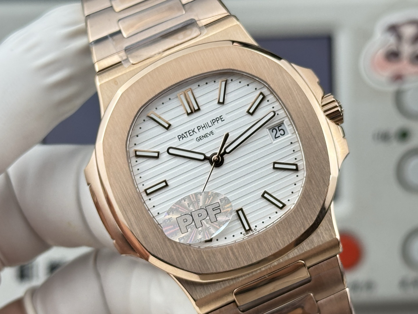 Patek Philippe ノーチラス 5711 スタイル ウルトラスリム アップグレード版 / カスタムウォッチ