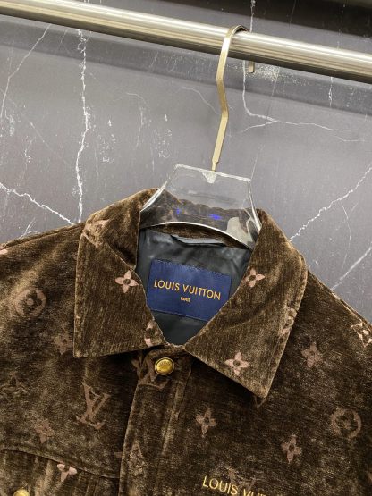 ルイ・ヴィトン「Louis Vuitton」ルイ・ヴィトン モノグラム コーデュロイ ジャケット / メンズ ワークジャケット