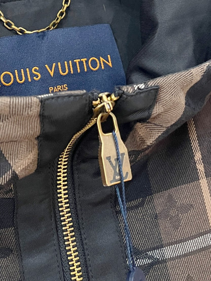 ルイ・ヴィトン「Louis Vuitton」ルイ・ヴィトン モノグラム チェック フーデッドジャケット / メンズ アウター