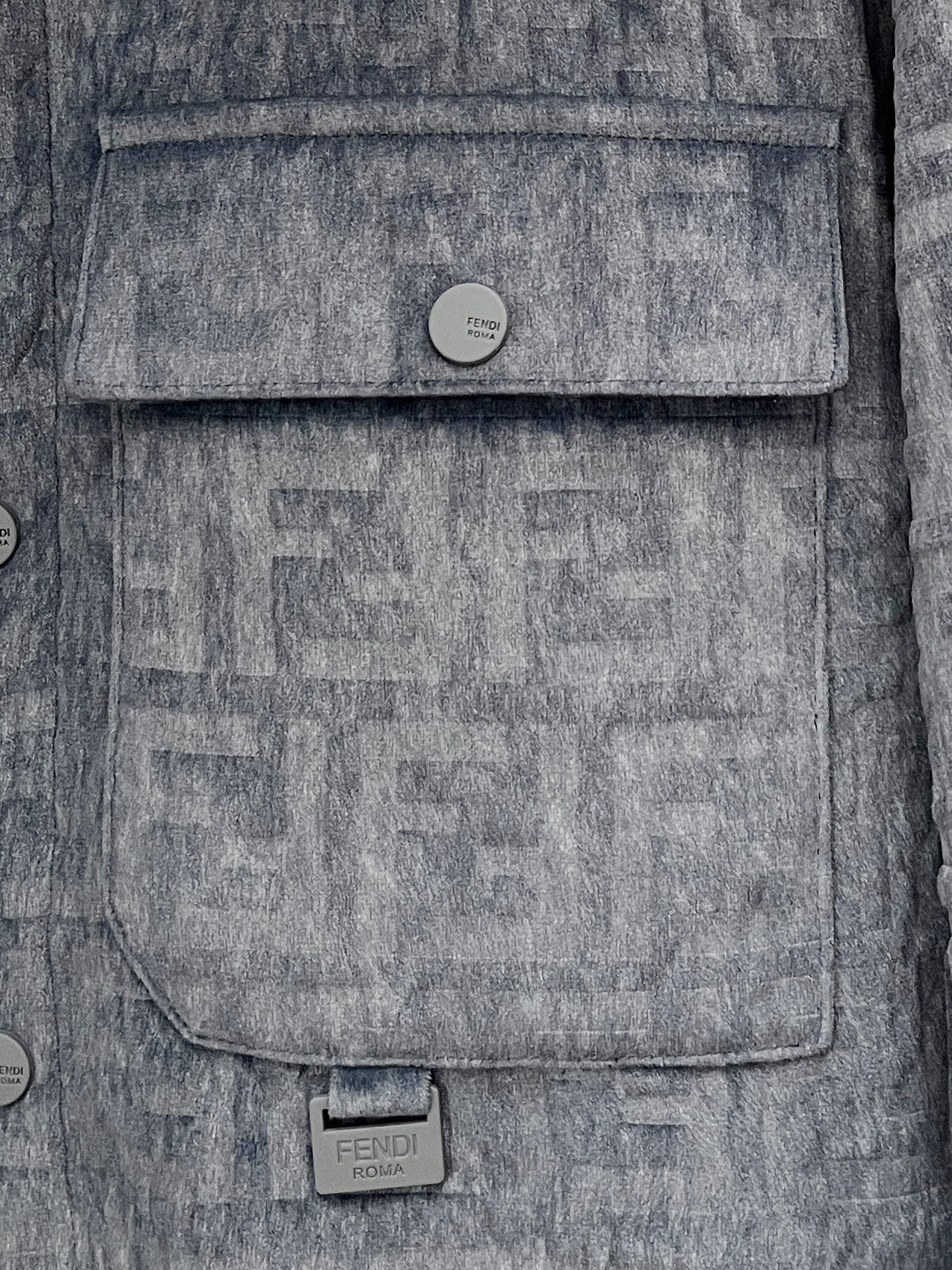 フェンディ「Fendi」フェンディ FFズッカ ジャカード ブルゾン / メンズ アウター