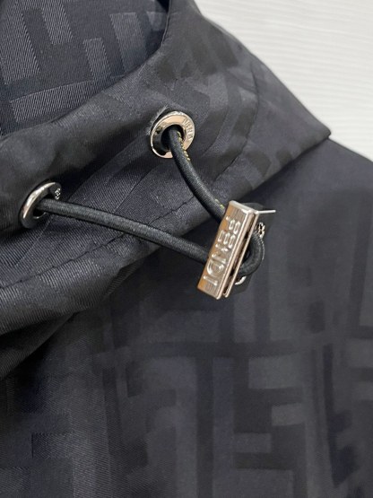フェンディ「Fendi」フェンディ FFジャカード フーデッド ジャケット / メンズ ウィンドブレーカー