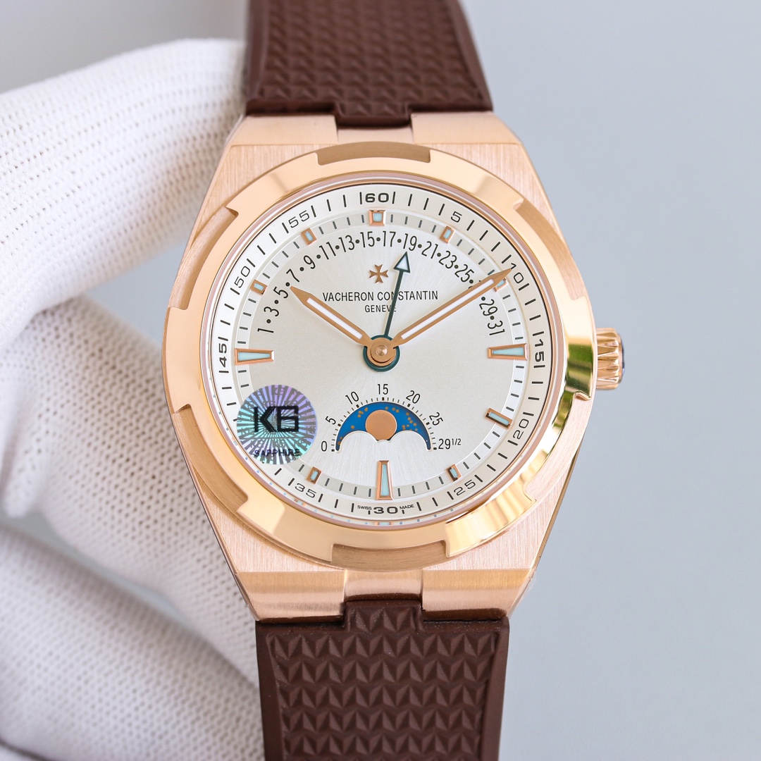 ヴァシュロン・コンスタンタン［Vacheron Constantin］OVERSEAS デュアルタイム Reverse jumpカレンダー 腕時計 41MM