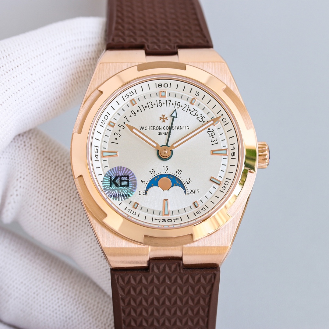 ヴァシュロン・コンスタンタン［Vacheron Constantin］OVERSEAS デュアルタイム Reverse jumpカレンダー 腕時計 41MM