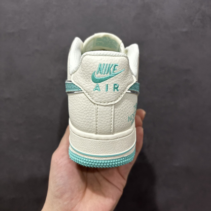 「コラボモデル」The North Face x Nike Air Force 1 Low 07 'White Blue' スモールスウッシュ スターダスト スニーカー