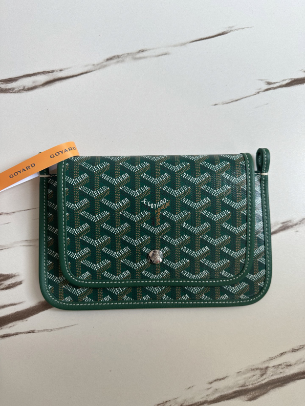 ゴヤール「Goyard」 Plume グリーン エンベロープバッグ