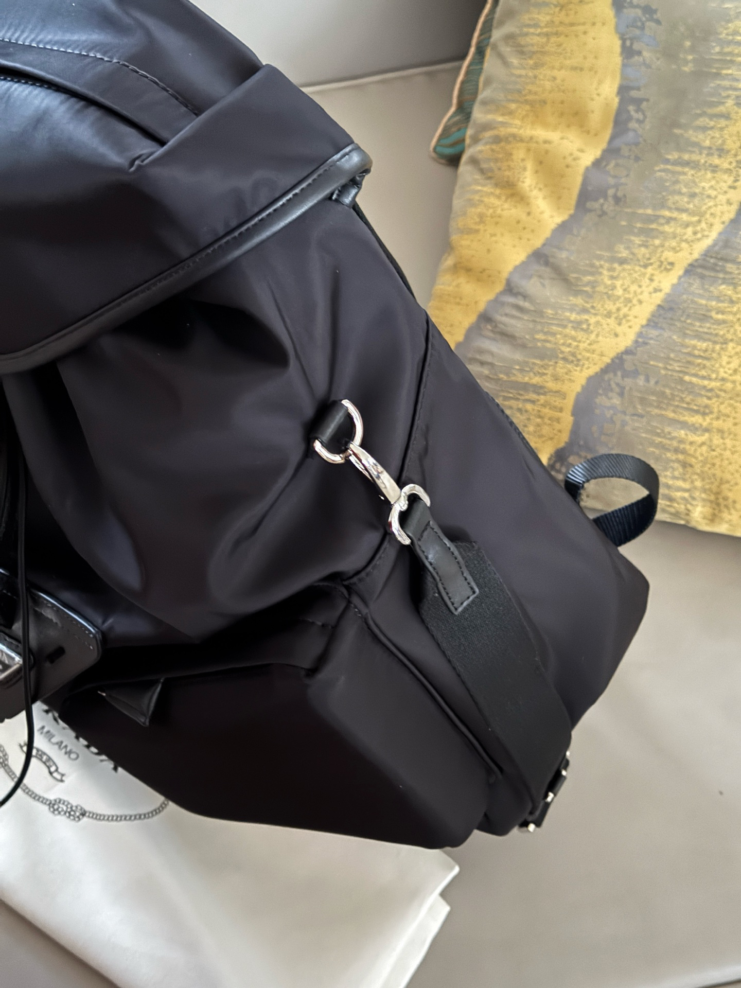 プラダ「Prada」2024ショー ナイロンバックパック マルチキャリーバッグ