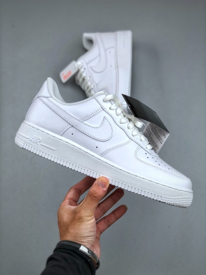ナイキ「Nike」Air Force 1 Low "Pure White" スニーカー