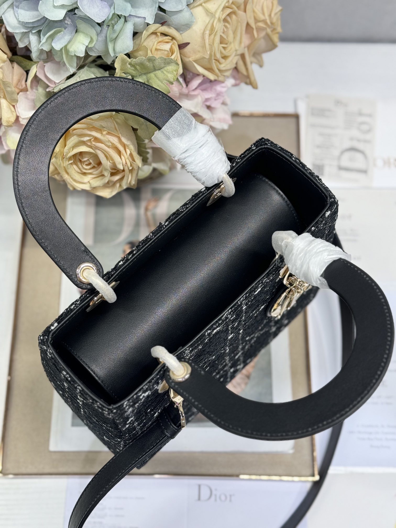 ディオール「Dior」オブlique ナイロンレザーバッグ