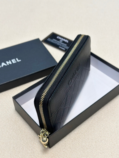シャネル「Chanel」ロング ジップ ウォレット
