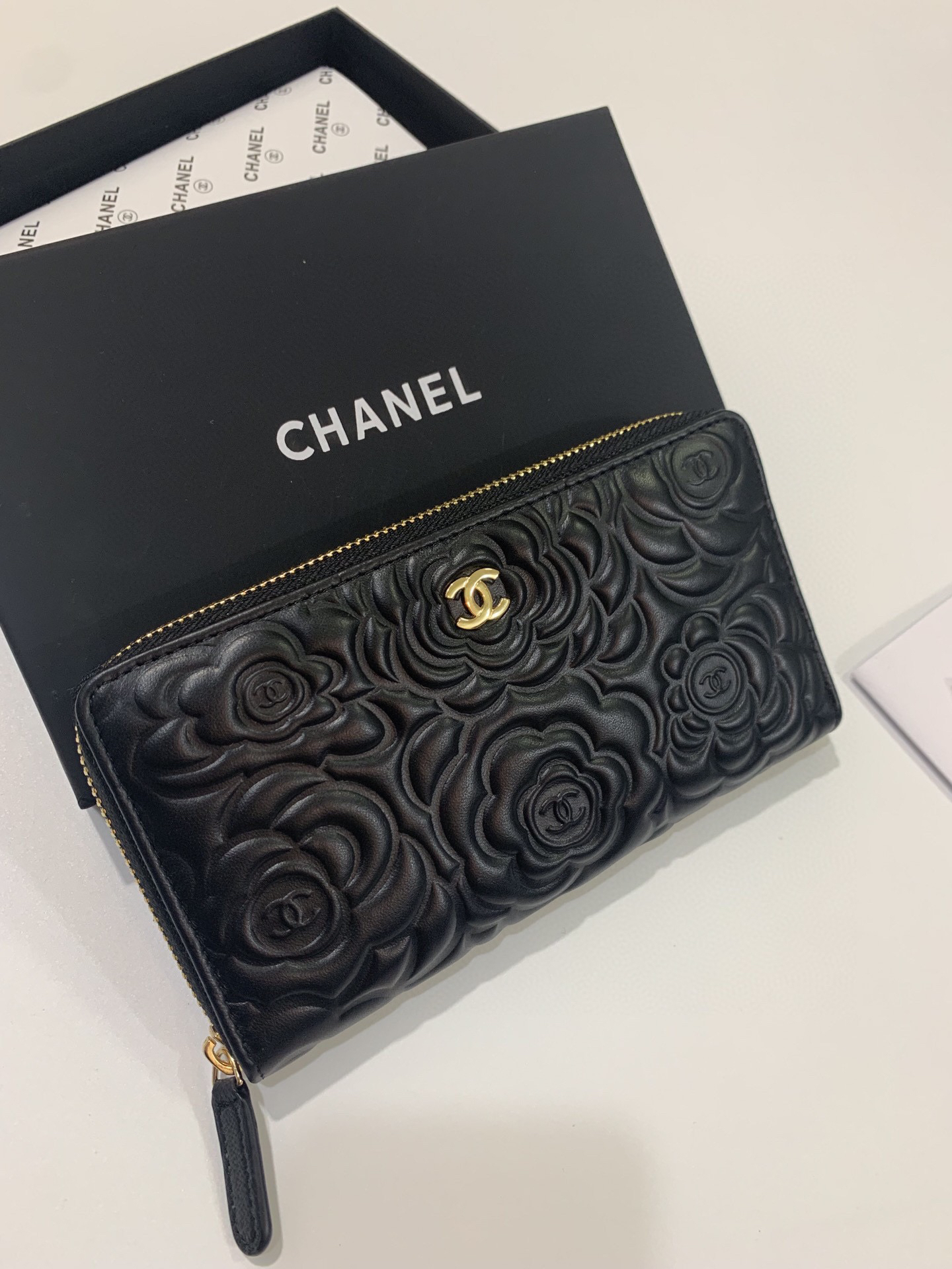 シャネル「Chanel」ロング ジップ ウォレット