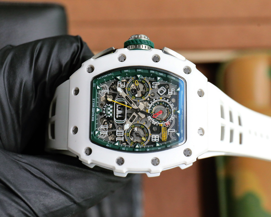 リシャール ミル「Richard Mille」シリーズ オートマティック クロノグラフ メンズ ウォッチ45MM
