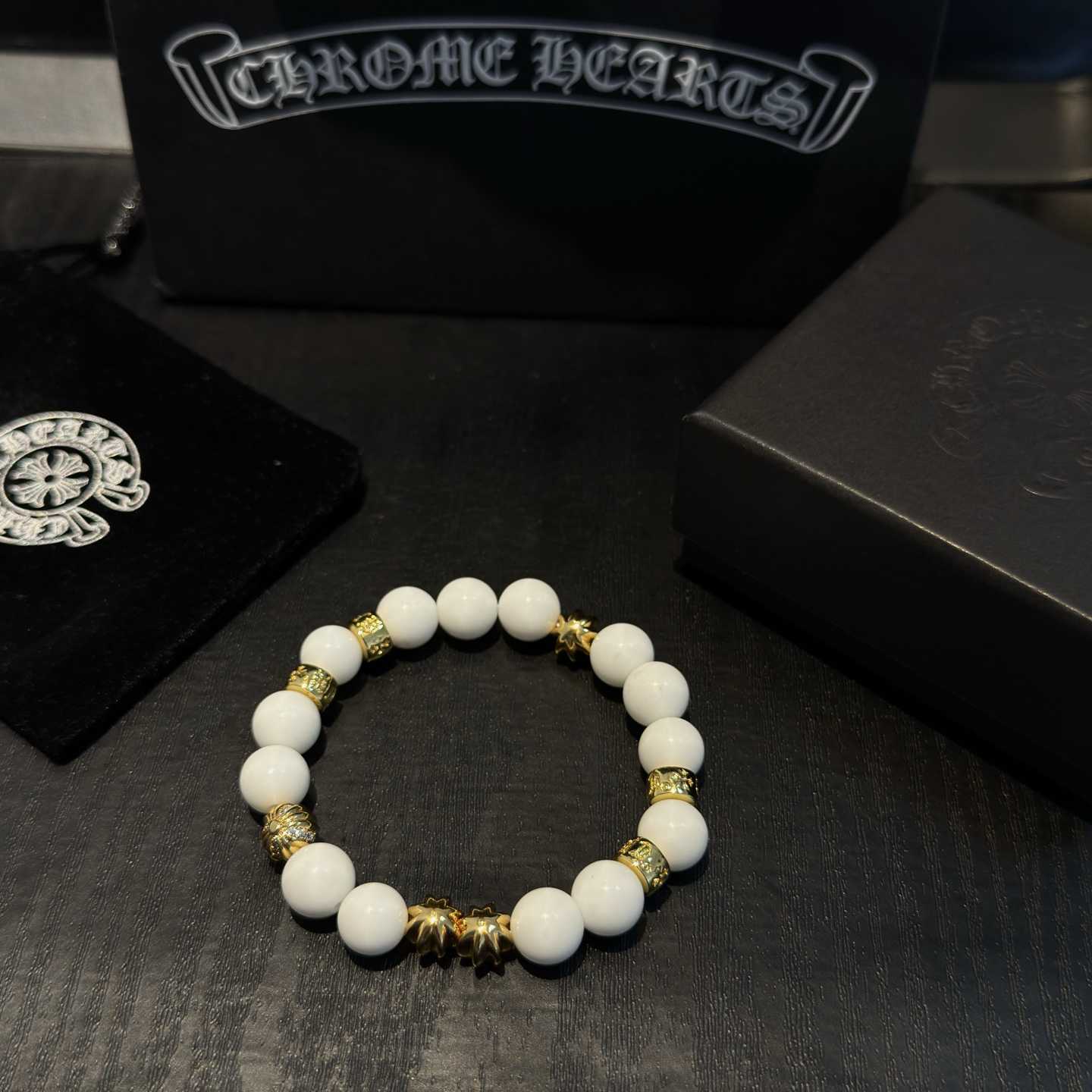 クロムハーツ「Chrome Hearts」クロムハーツ ブレスレット - ヴィンテージ＆ロックテイスト ペア用